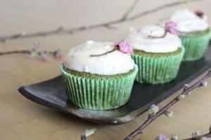 Matcha cupcakes
