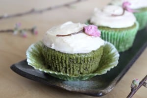 Matcha cupcakes