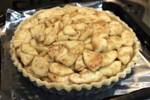 Apple Pie with Oat Pecan Streusel