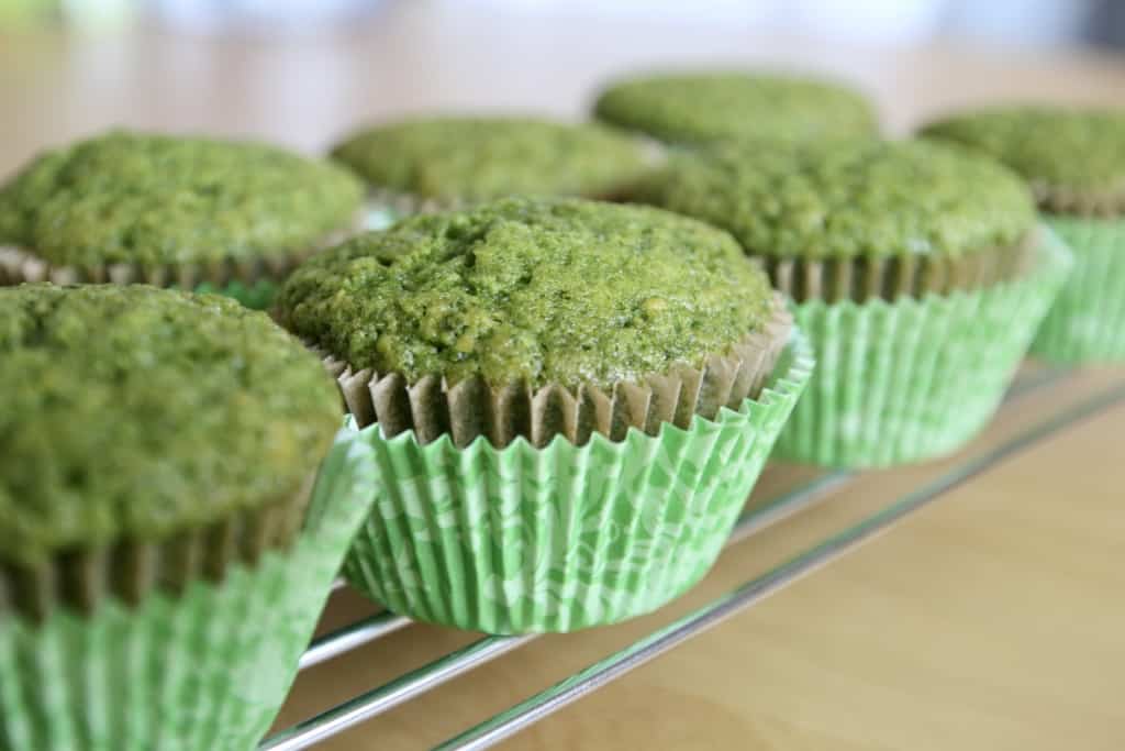 spinach cupcakes