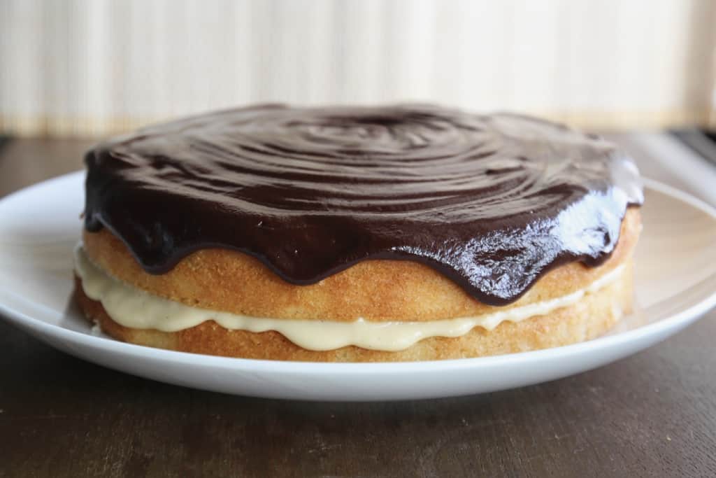 Coconut Boston Cream Pie