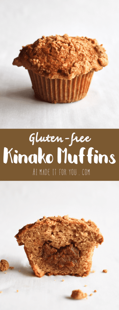 Fluffy and moist with a buttery crunch on top, these kinako muffins are truly the ultimate non-traditional way to enjoy kinako!