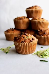 These zucchini muffins are the best gluten free muffins! Fluffy and moist, you’ll never guess they were made from almond flour! You can add chocolate chips, fresh blueberries, or even nuts! #zucchini #zucchinimuffins #glutenfree #celiac #almondflour #chocolate #chocolatechips #healthyish #muffins #fluffy #moist #cupcakes #summer #bbq #picnic #coconut #butter