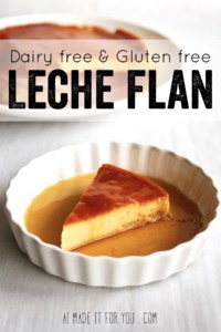 Leche flan is easily my favorite Filipino dessert! The custard is so creamy, rich, and absolutely delicious! This dairy-free version uses condensed coconut milk and evaporated coconut milk! #lecheflan #filipino #pinoy #philippines #custard #cremecaramel #caramel #eggs #dairyfree #glutenfree #vegetarian #coconut #coconutmilk #condensedmilk #evaporatedmilk