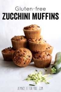 These gluten-free zucchini muffins will blow your mind! Fluffy and moist, you’ll never guess they were made from almond flour! You can add chocolate chips, fresh blueberries, or even nuts! #zucchini #zucchinimuffins #glutenfree #celiac #almondflour #chocolate #chocolatechips #healthyish #muffins #fluffy #moist #cupcakes #summer #bbq #picnic #coconut #butter #cardamom #ginger