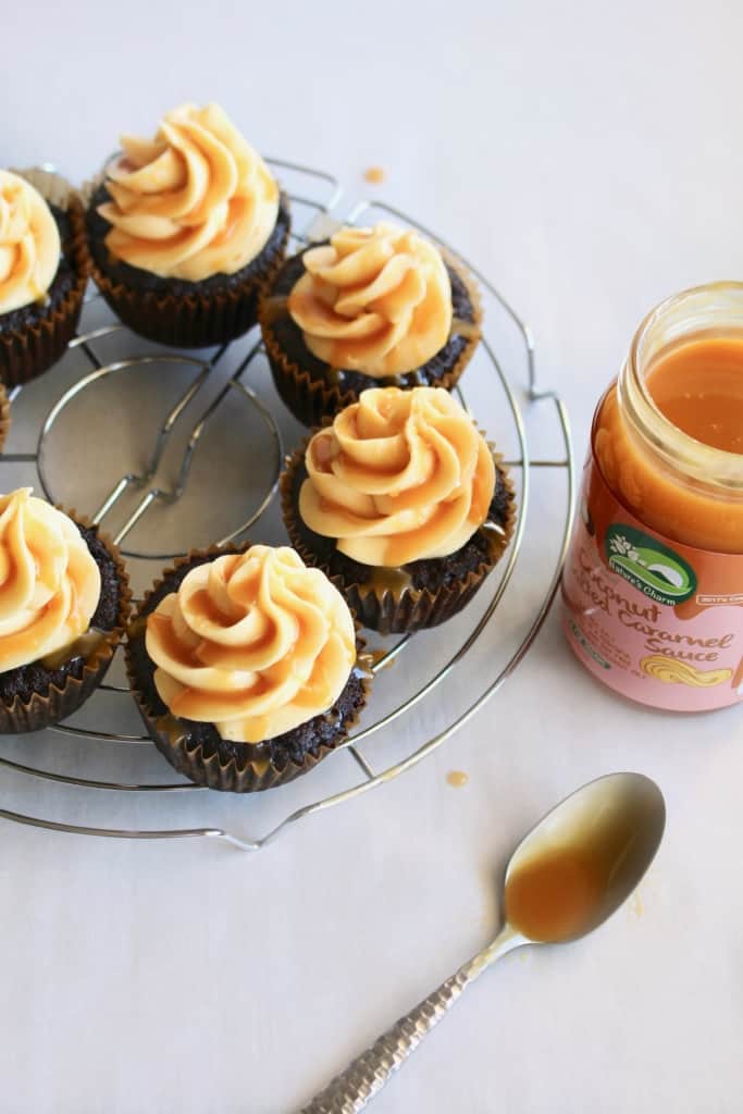 These vegan salted caramel chocolate cupcakes are some of THE BEST cupcakes I’ve ever had! I kid you not, they’re SO good y’all! The chocolate cake is SO amazingly moist, and when it’s paired with that coconut salted caramel sauce and the silky salted caramel buttercream.. OH MY GOODNESS! They’re perfect for birthdays, parties, or just to satisfy a craving. Head on over to my website and get the recipe!  #vegan #saltedcaramel #chocolate #cupcakes #chocolatecupcakes #moist #veganbaking #cake #chocolatecake #flaxseed #coconutmilk #coconutcaramel #buttercream #veganbuttercream #frosting #coconut