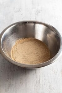 Activate dry yeast in a bowl of warm water