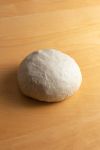 This pani popo dough is so lovely as it doesn't require any extra flour while kneading!