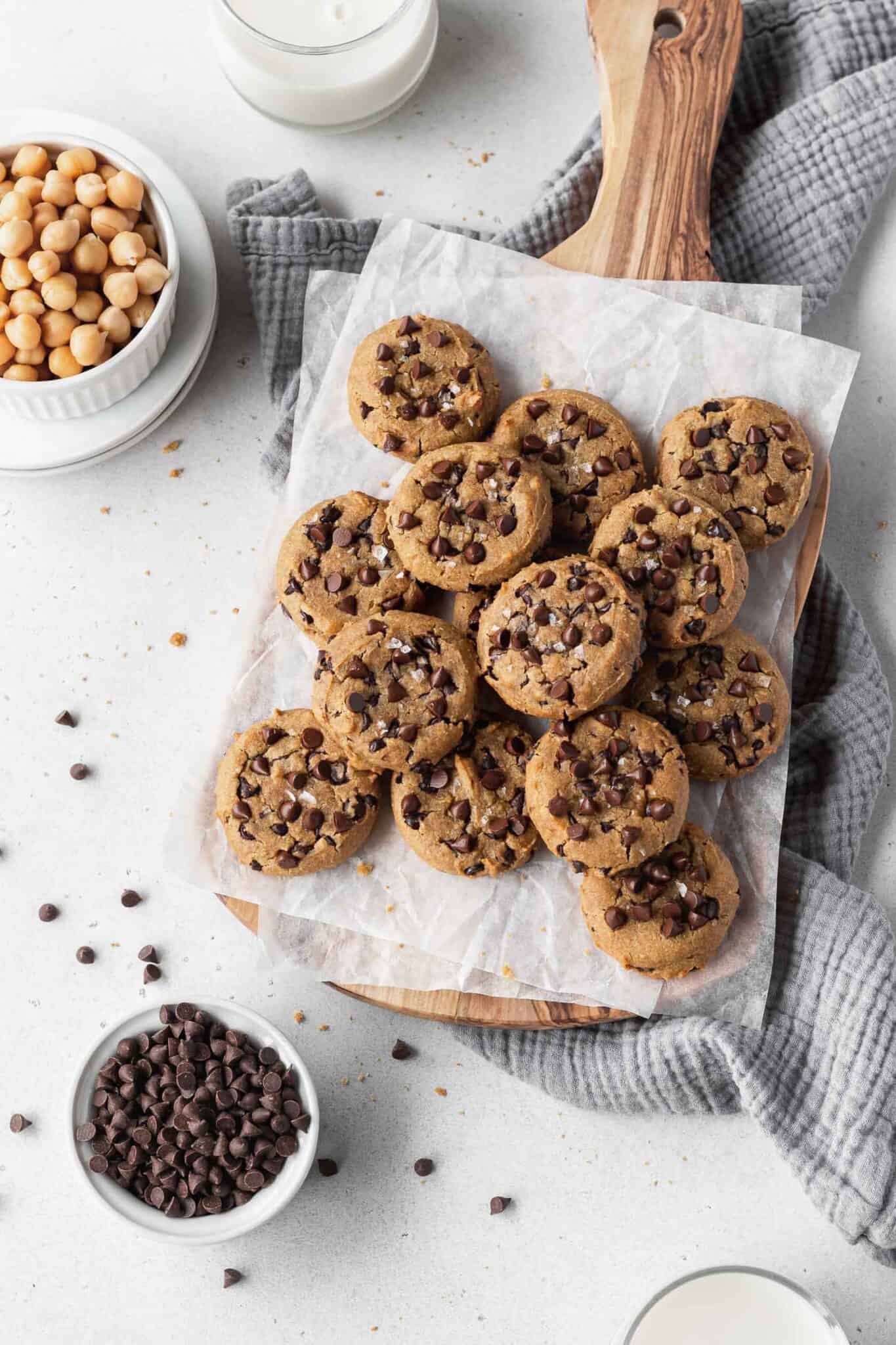 Chocolate Chip Chickpea Cookies - Ai Made It For You