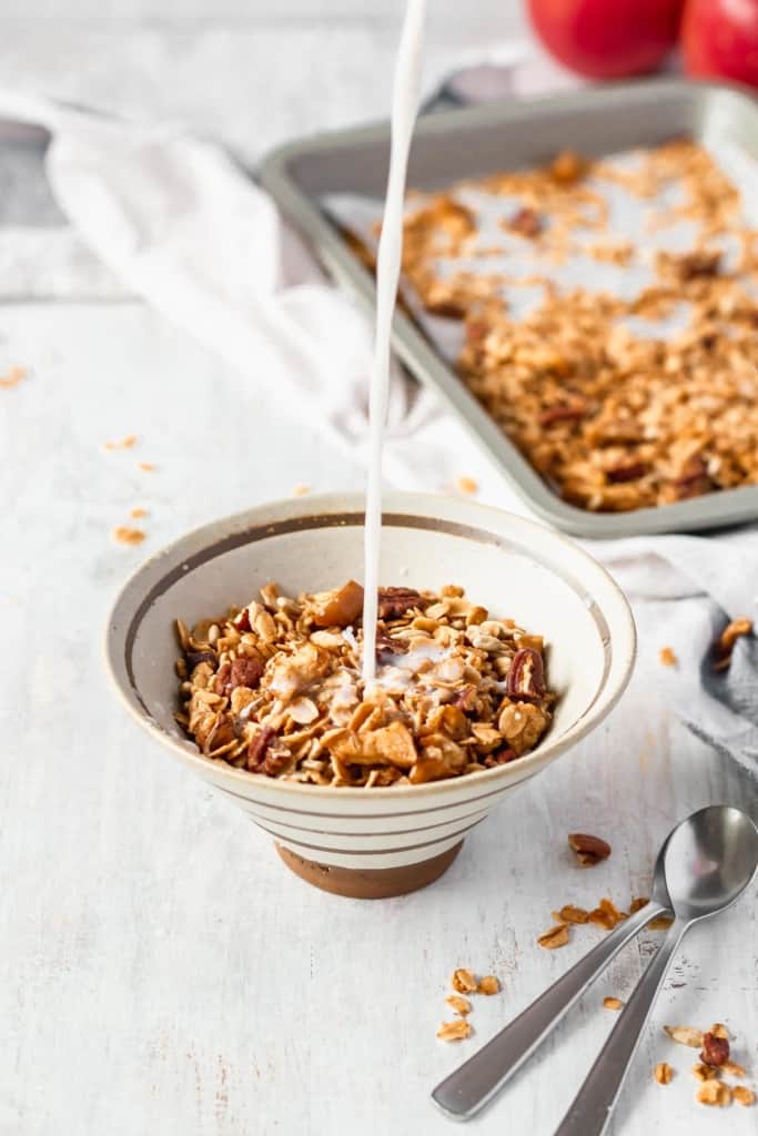 Apple Pie Granola easy homemade apple granola Ai Made It For You