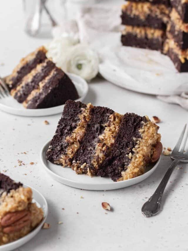 3 Layer German Chocolate Cake Ai Made It For You