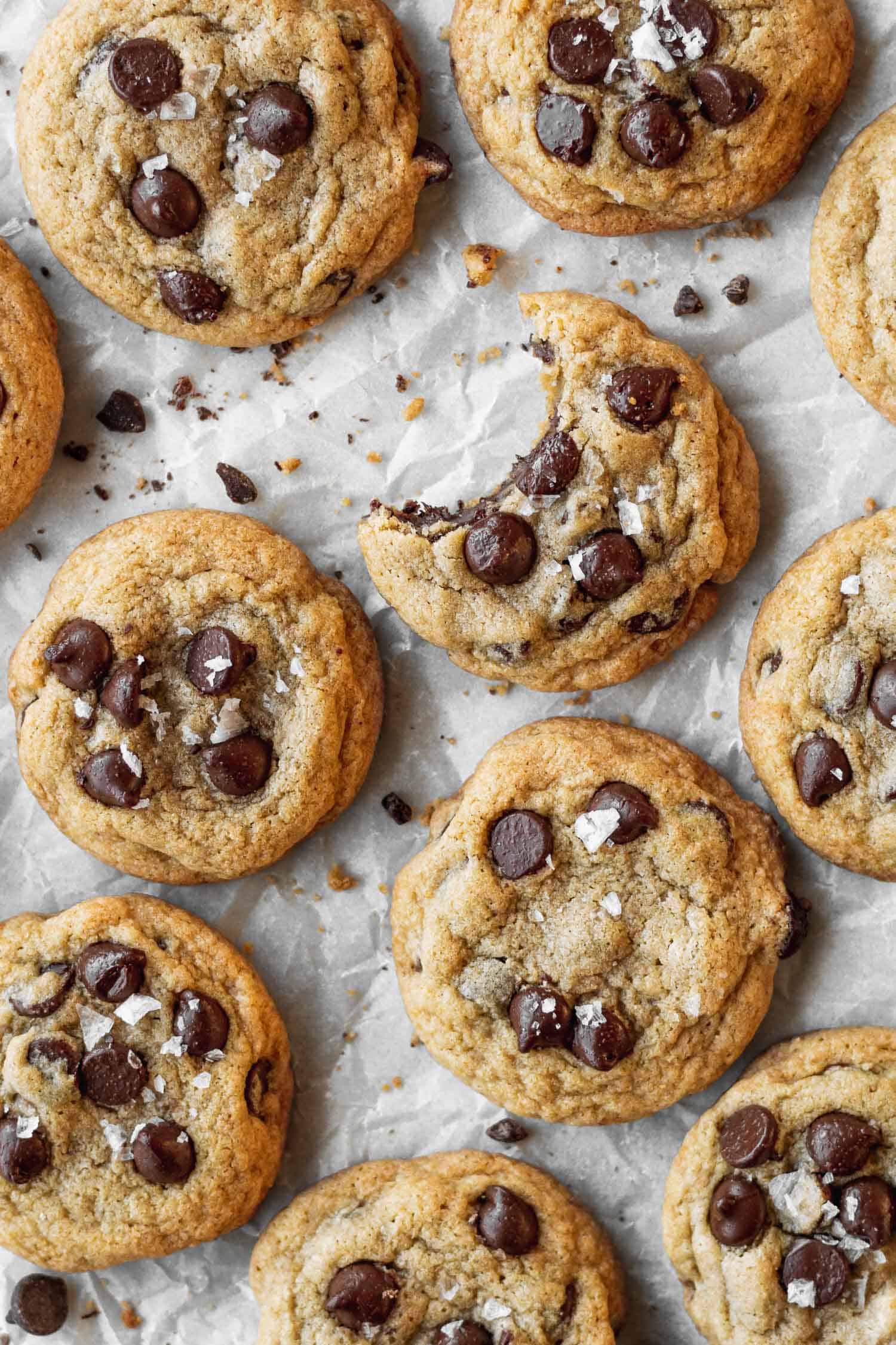 Gluten free and dairy free chocolate chip cookies