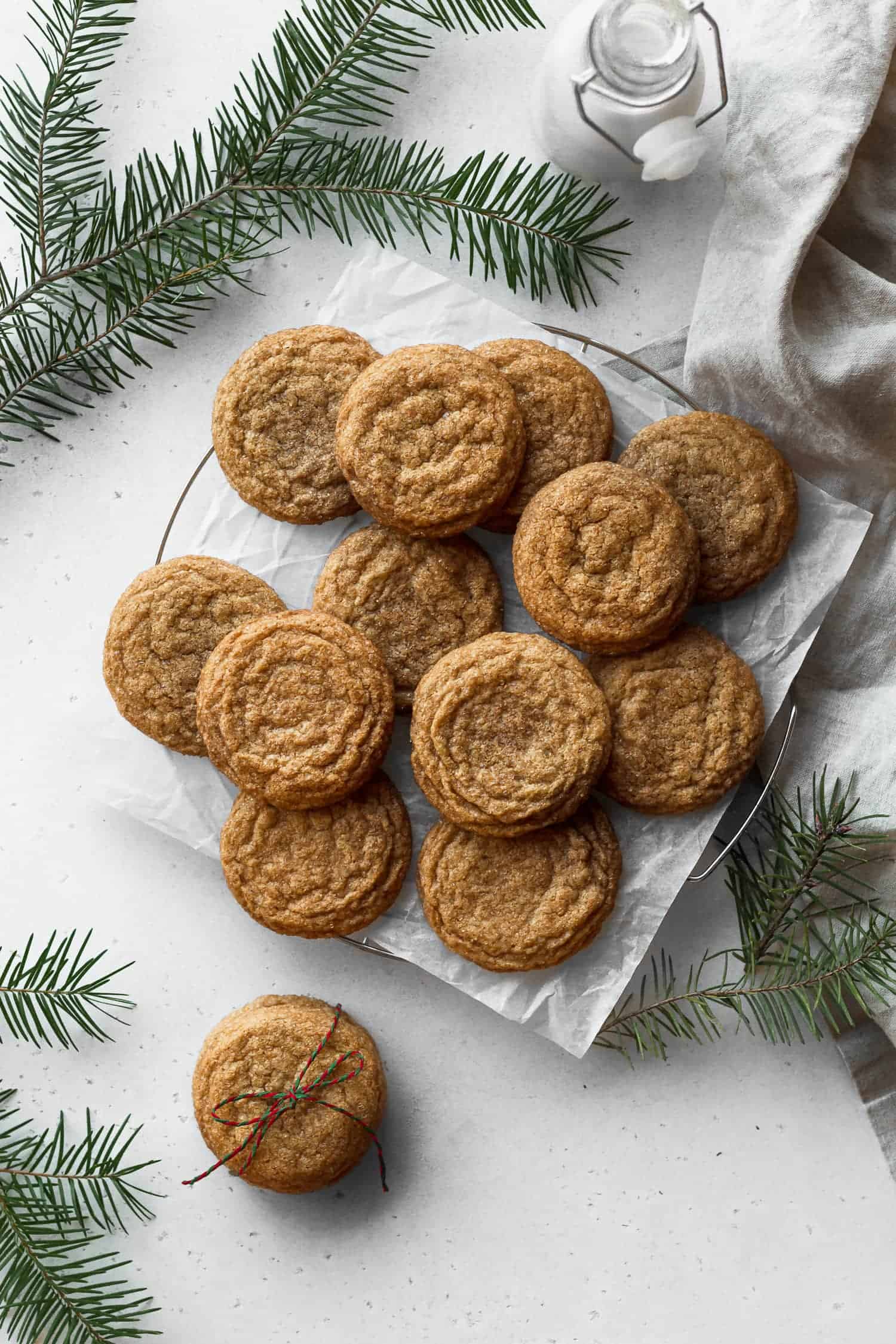 Soft and chewy gingersnaps