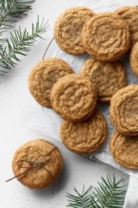 Chewy gluten free ginger cookies