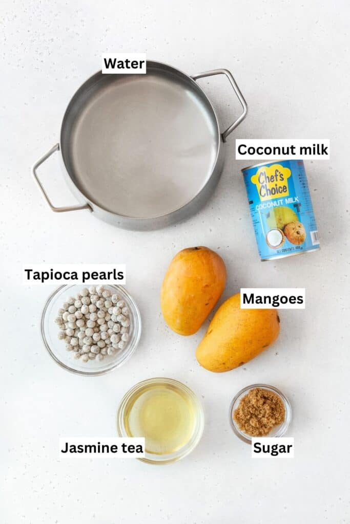 Mango Boba Tea Ai Made It For You