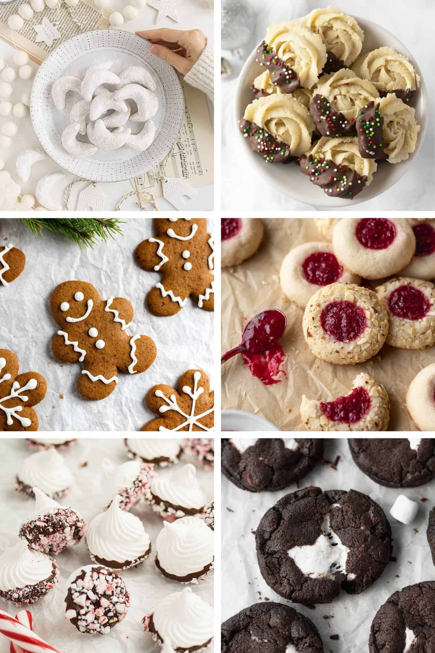 A round up of easy gluten-free Christmas cookie recipes.