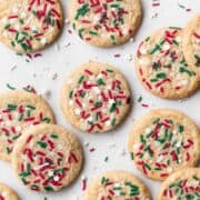 Gluten-free Christmas cookies.